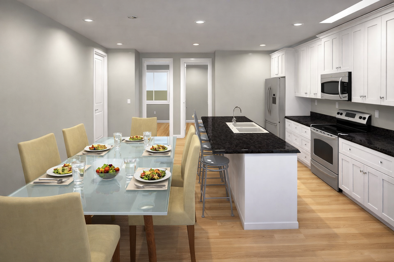 House Blueprint - Interior - Kitchen 1 for Barndominium House Plan #1060-473 - 2 bed, 2 bath