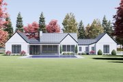 Modern Style House Plan - 4 Beds 3.5 Baths 3029 Sq/Ft Plan #1096-56 