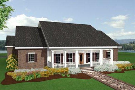 Exterior - Other Elevation for Cottage House Plan #44-109 - 3 bed, 2 bath