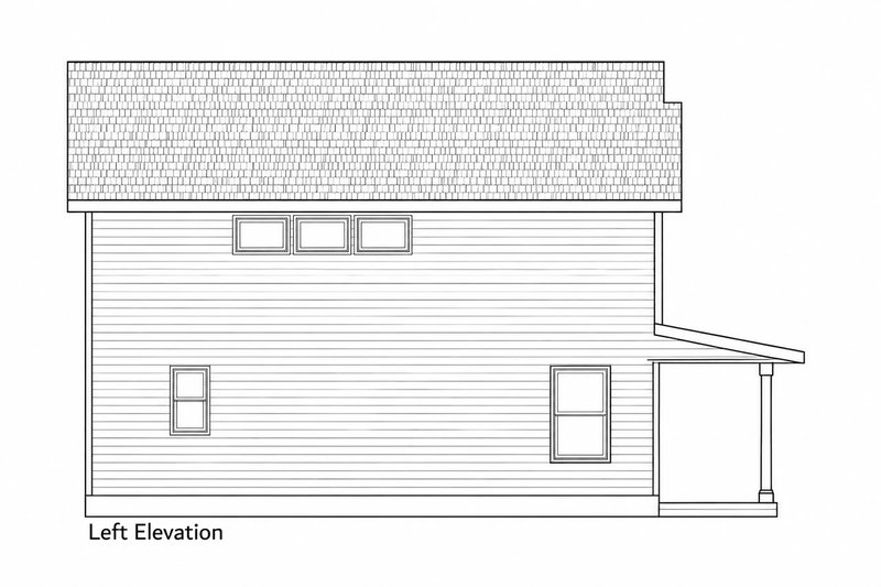 Architectural House Design - Exterior - Other Elevation for Cottage House Plan #20-2649 - 3 bed, 3 bath