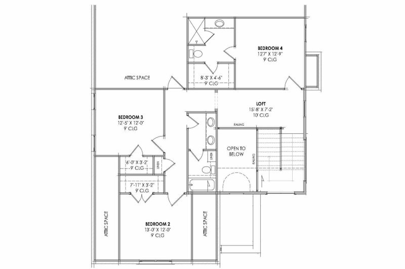 Architectural House Design - Exterior - Front Elevation 9 for Cottage House Plan #1096-211 - 4 bed, 3.5 bath