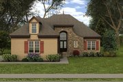 European Style House Plan - 3 Beds 3 Baths 2831 Sq/Ft Plan #413-874 