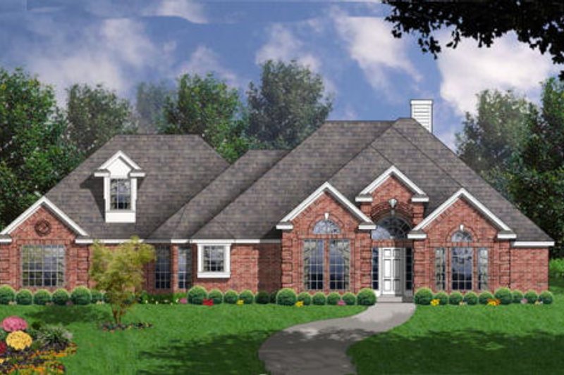 Home Plan - Traditional Exterior - Front Elevation Plan #40-324