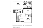 Farmhouse Style House Plan - 3 Beds 2.5 Baths 2180 Sq/Ft Plan #316-108 