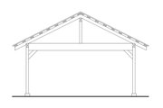 Traditional Style House Plan - 0 Beds 0 Baths 520 Sq/Ft Plan #124-1415 
