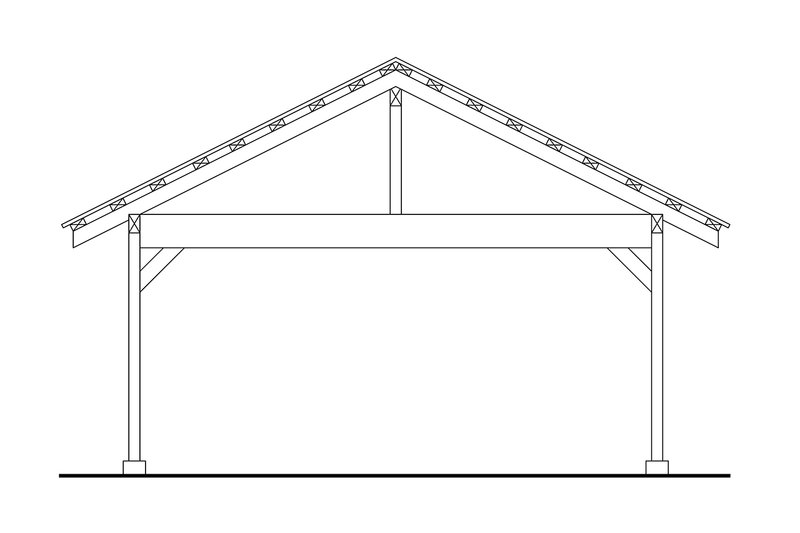 Dream House Plan - Exterior - Rear Elevation for Traditional House Plan #124-1415, 0 bath