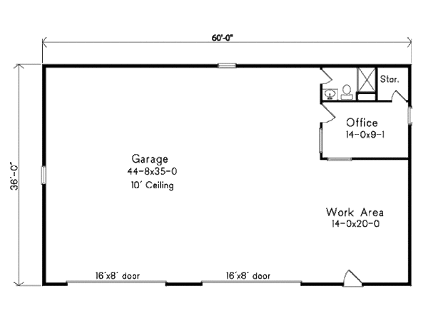 House Plan Design - Modern Floor Plan - Main Floor Plan #22-417