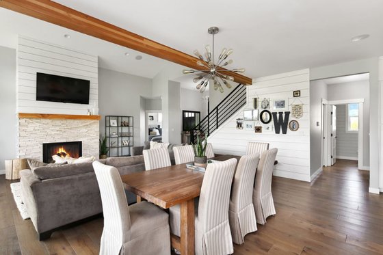 Interior - Dining Room 1 for Farmhouse House Plan #1070-10 - 3 bed, 2.5 bath