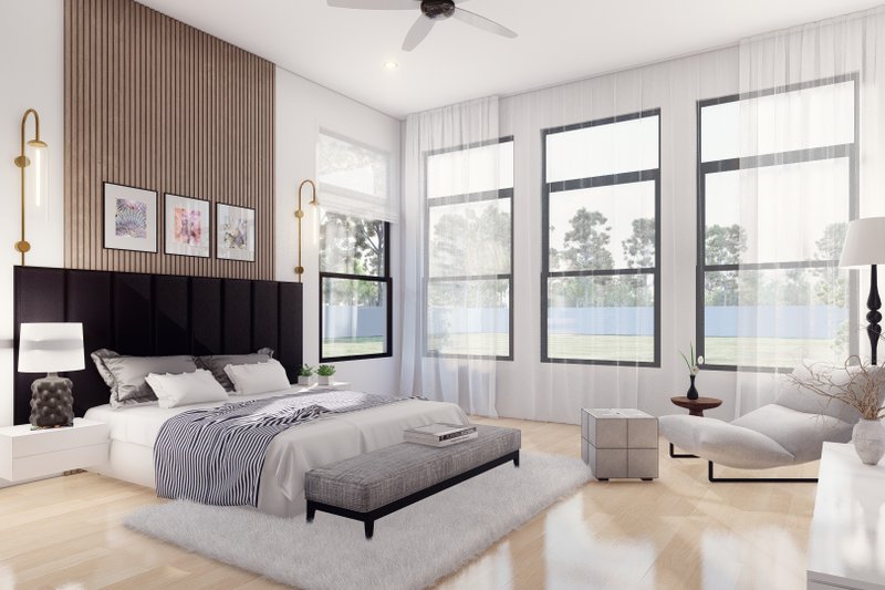 Architectural House Design - Interior - Master Bedroom 1 for Country House Plan #1110-36 - 3 bed, 3.5 bath