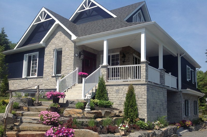 Dream House Plan - Exterior - Front Elevation 8 for Ranch House Plan #23-2565 - 2 bed, 1.5 bath