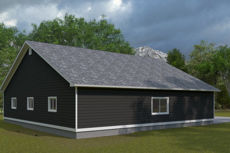 House Blueprint - Exterior - Other Elevation for Traditional House Plan #1060-331, 0 bath