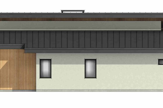 Exterior - Other Elevation for Modern House Plan #1096-180 - 3 bed, 2 bath