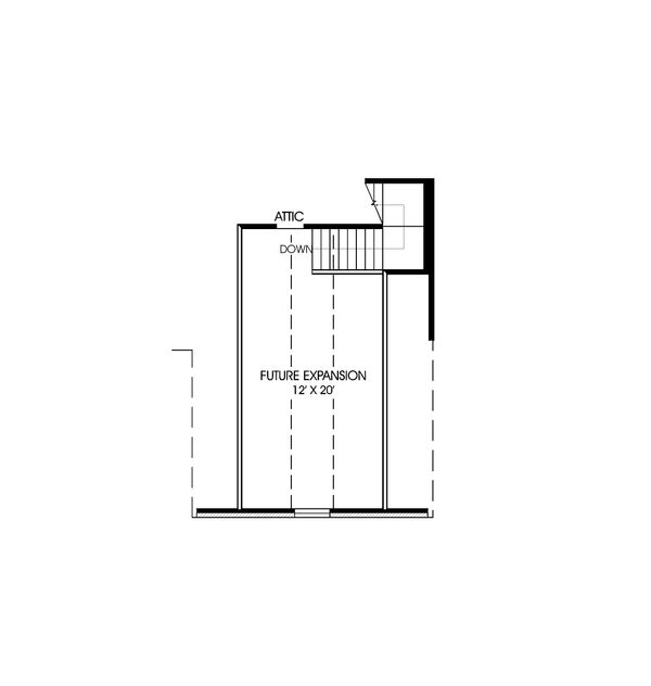 European Floor Plan - Upper Floor Plan #424-260