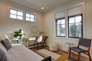 Interior - Bedroom 1 for Farmhouse House Plan #895-136 - 3 bed, 2 bath