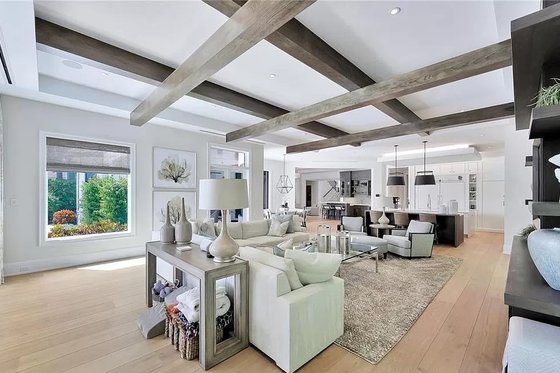 Interior - Family Room for Modern House Plan #548-38 - 5 bed, 6.5 bath