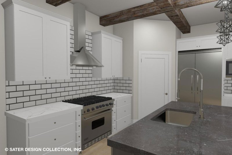 Architectural House Design - Interior - Kitchen 1 for Country House Plan #930-514 - 4 bed, 3 bath