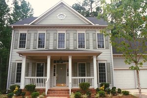 House Plan Design - Exterior - Front Elevation for Country House Plan #1053-23 - 4 bed, 2.5 bath