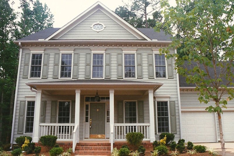 Dream House Plan - Exterior - Front Elevation 2 for Country House Plan #1053-23 - 4 bed, 2.5 bath