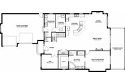 Craftsman Style House Plan - 3 Beds 3.5 Baths 3625 Sq/Ft Plan #126-198 
