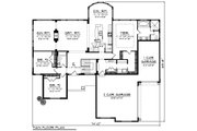 Ranch Style House Plan - 3 Beds 2 Baths 2449 Sq/Ft Plan #70-1248 