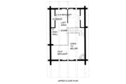 Log Style House Plan - 1 Beds 1 Baths 1340 Sq/Ft Plan #117-600 