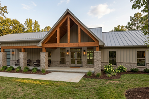 Dream House Plan - Farmhouse Exterior - Front Elevation Plan #923-480