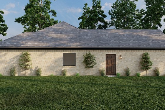 Exterior - Other Elevation 1 for European House Plan #923-48 - 3 bed, 2 bath