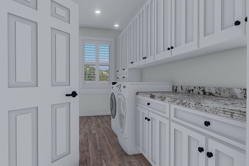 House Plan Design - Interior - Laundry for Cottage House Plan #1060-64 - 2 bed, 2 bath