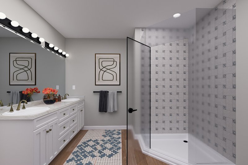 Home Plan - Interior - Master Bathroom 1 for Traditional House Plan #1060-269 - 3 bed, 2.5 bath