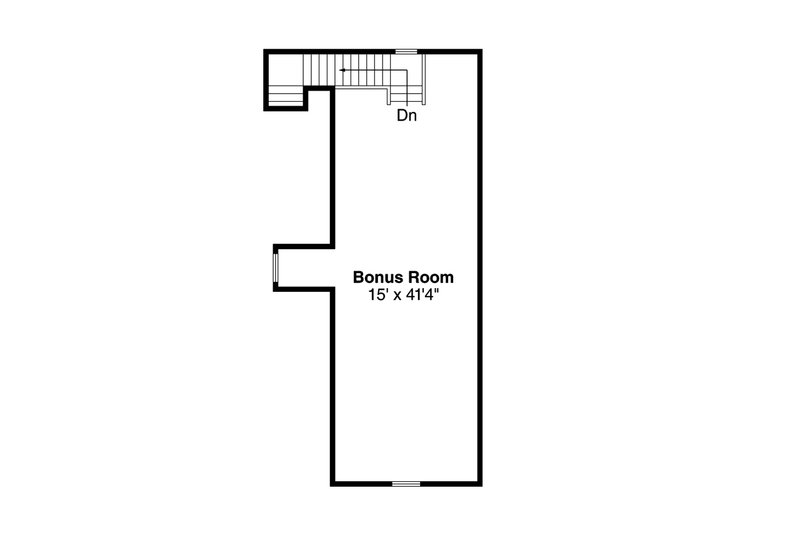 Dream House Plan - Floor Plan - Upper Floor for Craftsman House Plan #124-1069, 0 bath