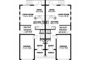 Craftsman Style House Plan - 3 Beds 2.5 Baths 1422 Sq/Ft Plan #126-203 