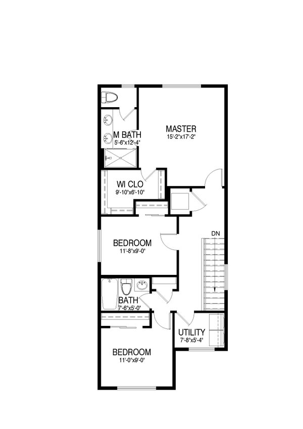 Dream House Plan - Craftsman Floor Plan - Upper Floor Plan #53-719