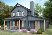 Barndominium Style House Plan - 4 Beds 3 Baths 2175 Sq/Ft Plan #932-1134 