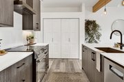 Contemporary Style House Plan - 3 Beds 2 Baths 1748 Sq/Ft Plan #1070-235 