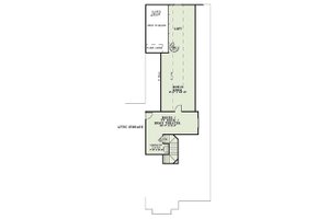 Floor Plan - Upper Floor for Craftsman House Plan #17-2445 - 4 bed, 3.5 bath