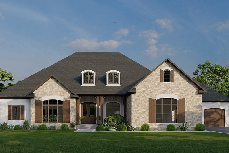 House Plan Design - Traditional Exterior - Front Elevation Plan #923-289