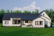 Country Style House Plan - 3 Beds 2 Baths 2292 Sq/Ft Plan #1089-23 Exterior 