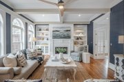 Colonial Style House Plan - 4 Beds 4 Baths 3664 Sq/Ft Plan #137-155 