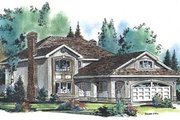 Traditional Style House Plan - 4 Beds 2.5 Baths 1938 Sq/Ft Plan #18-9108 