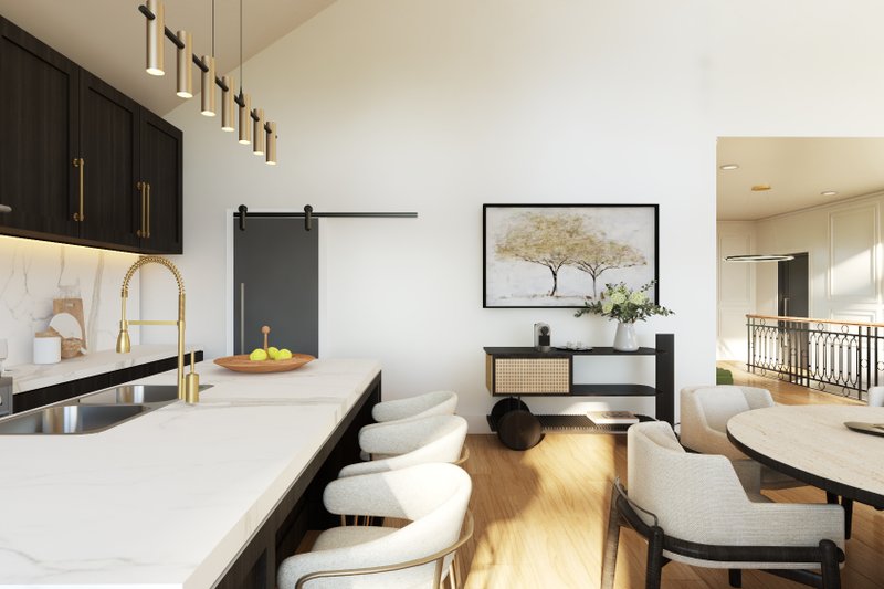 House Plan Design - Interior - Kitchen for Barndominium House Plan #1064-311 - 2 bed, 2 bath