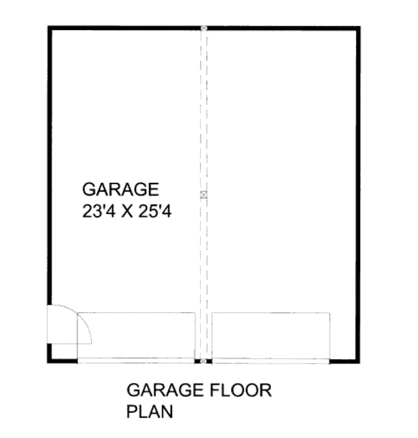 Architectural House Design - Traditional Floor Plan - Main Floor Plan #117-665