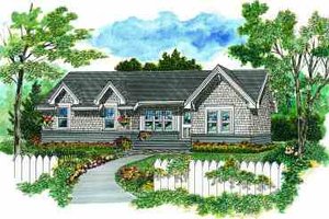 Traditional Exterior - Front Elevation Plan #47-636