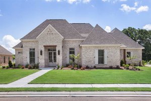 House Plan Design - Exterior - Front Elevation for European House Plan #1081-47 - 4 bed, 3 bath