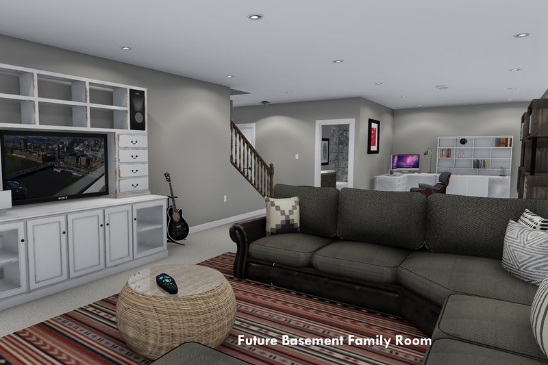 Dream House Plan - Future Finished Basement Family Room