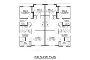 Modern Style House Plan - 6 Beds 5 Baths 3130 Sq/Ft Plan #1064-310 