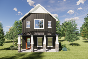 Bungalow Exterior - Front Elevation Plan #1098-16