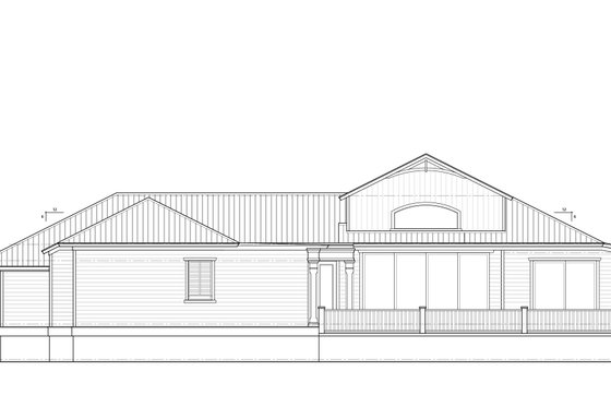 Exterior - Other Elevation 1 for Cottage House Plan #938-130 - 3 bed, 3 bath