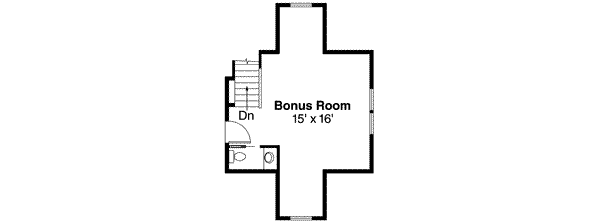 Craftsman Floor Plan - Other Floor Plan #124-453