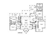 Mediterranean Style House Plan - 3 Beds 4 Baths 5126 Sq/Ft Plan #81-1390 