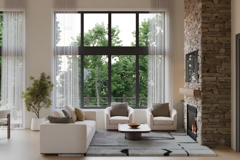 Home Plan - Interior - Family Room 1 for Country House Plan #1089-70 - 3 bed, 2.5 bath